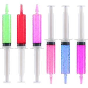 FOCUSLINE 50 Pack Jelly Shot Syringes, 2 OZ Capacity Plastic Shot Glasses, Durable Jelly Shot Syringes with Lid, Perfect for Halloween, Thanksgiving, Christmas