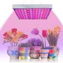 Juhefa LED Grow Lights for Indoor Plants, Panel Plant Light Full Spectrum with IR & UV Bulbs for Seedlings,Micro Greens,Clones,Succulents (Size:9.9x9.9inches)