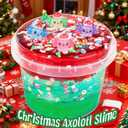 Christmas Slime Bucket Gifts for Girls & Boys, Slime Party Favors, Stretchy & Non-Sticky, Super Soft Stress Relief Toy, Idea Birthday Gifts, Christmas Stocking Stuffers for Kids