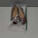 Women's Belice Comfortable Slip-On Ballet Flats Shoes, Chestnut Brown Faux Leather, 8