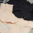 Women's High Waisted Underwear Slightly Tummy Control Cotton Panties Full Coverage Postpartum Briefs 4 Pack (Large, Multicolor-black&rose Beige)