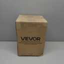 VEVOR Fish Tank Aquarium, 2 Gallon LED Square Ultra-Clear Glass Tank Temperature Monitoring Adjustable 7 Color Lighting, Self Cleaning System Fishbowl for Freshwater & Saltwater Fish Home,Office,Pet