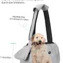 Ownpets Pet Sling Carrier, Fits 15 to 25lbs Extra-Large Dog/Cat Sling Carrier Reversible and Hands-Free Dog Bag with Adjustable Strap and Pocket Shoulder Pad for Outdoor Travel Hiking