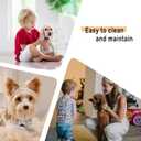 Stylish White Color Block Dog Shirt: Premium Polyester, Comfortable, Breathable, and Wrinkle-Resistant. Perfect Apparel for Small, Medium, & Large Dogs, a Must-Have for Pet Lovers L
