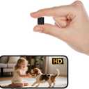 Upgraded 2K Mini Hidden Surveillance Camera, Home or Office Spy Camera, with Night Vision and Motion Detection, APP-Controlled WiFi Indoor Security Camera, Motion Sensing, Wireless Remote Viewing