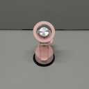 for MagSafe Magnetic Car Phone Holder [2026 Upgraded Strongest Magnet] Car Mount Suction Cell Stand for Dashboard Windshield Vent Compatible with iPhone 16/15/14/13/12/11 Android etc-Pink