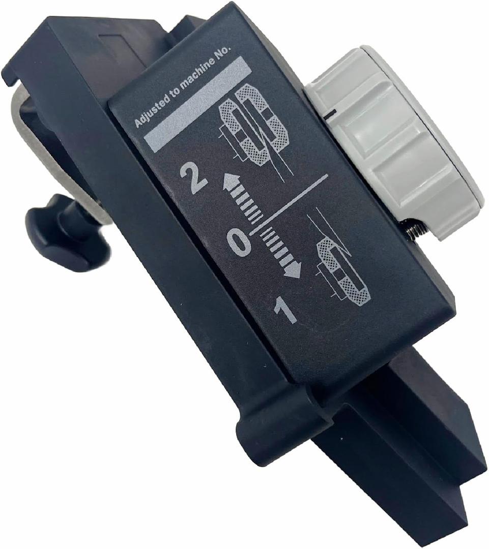 Bizerba Sharpening Stone Attachment for Deli Slicers - Coarse & Fine Stones - Made in Italy by Cozzini Cutlery Imports - Black