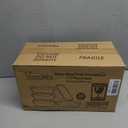 VERONES 5 Pack 36 OZ Glass Meal Prep Containers, Airtight Glass Lunch Containers Set, Glass Food Storage Containers with Lids,Exclusive of BPA, for Microwave, Oven, Freezer & Dishwasher Friendly,Grey