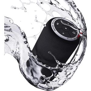 Monster S310 Upgraded Bluetooth Speaker, Portable Bluetooth Speaker, 30W True Wireless Stereo Pairing Deliver Dynamic Sound, IPX6 Waterproof, Bluetooth 5.2 Built-in Mic, 24H,for Family Outdoor Black