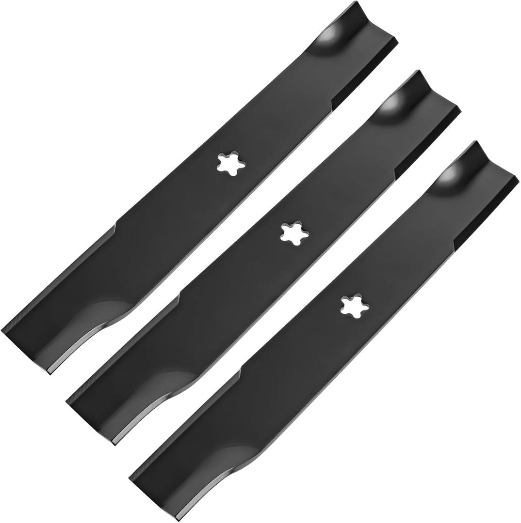 539112079 High-Lift Mower Blades, Compatible with 52" Deck Hu sqvarna EZ 4220 EZ 4624 EZ 5224 MZT 52 EZ 5221 EZC 4824 MZT 52 Zero Turn Mower, Replaces 10782 10881 510417801 539117911 539117973