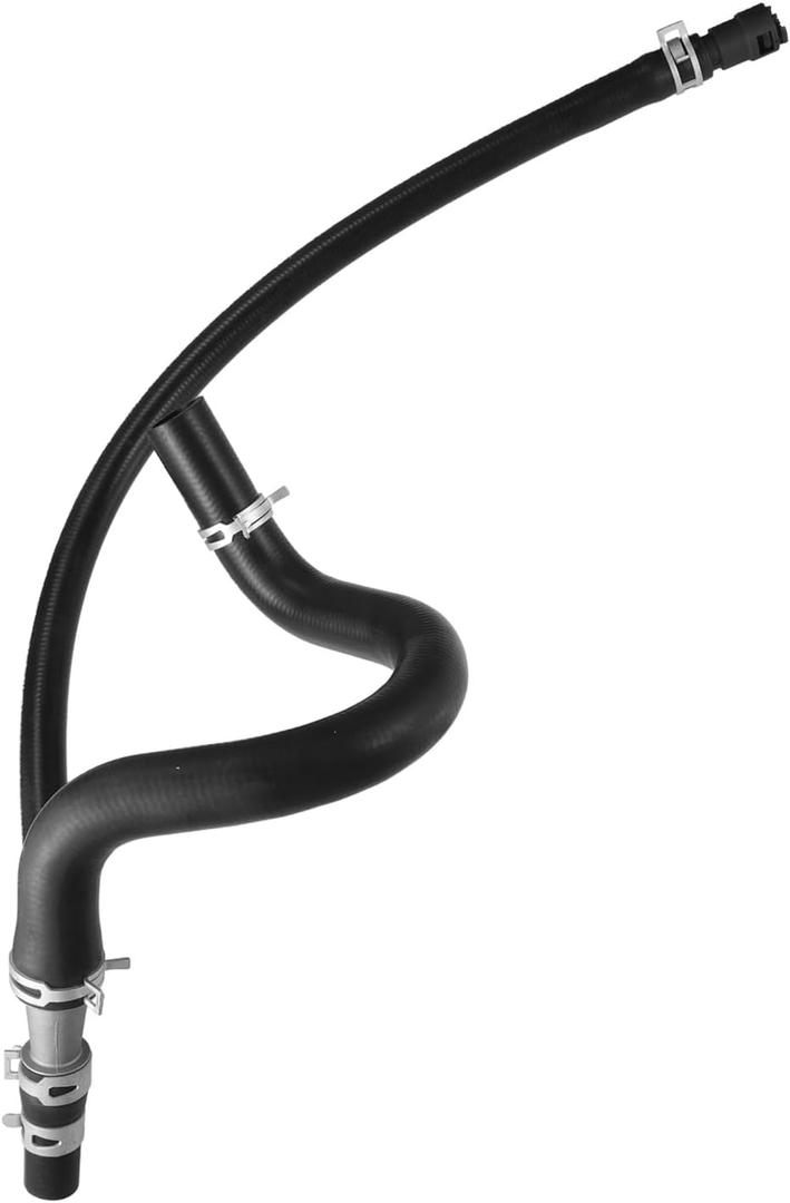 Engine Heater Hose Assembly No.15792822 Radiator Tank Heater Hose for Chevrolet Suburban 1500 2000-2006 Rubber Black Replacement