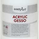 Handy Art 440-003 Medium Student Acrylic Paint, 32 oz., Gesso White