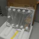 14.6" Vanity/Makeup Mirror with Lights, Hollywood Mirror with 11 Dimmable LED Bulbs,3 Color Modes,Touch Control (White)