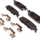 ACDelco Silver Rear Brake Pad Set 14D1194CHF1 | GM 19387594 Ceramic Rear Brake Pads for Select Cadillac Escalade, Chevy Silverado, Chevrolet Tahoe, Suburban, GMC Sierra, Yukon and more