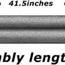 Zoomster Trampoline Replacement Enclosure Pole with 14FT Trampoline Enclosure Net, Fit for Round Trampoline with 6 Poles (No Tool Needed. Can be Assembled by only one Adult)