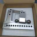 VNN 10 Inch Drop Hitch 2.5 Inch Receiver - Interchangeable 3 Solid Ball Mount 1-7/8", 2", 2-5/16"(18,500 LBS GTW), Heavy Duty Aluminum Adjustable Trailer Hitch with Pads and Locking Sets