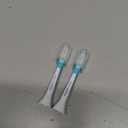 Philips Sonicare for Kids 7+ Genuine Replacement Toothbrush Heads, 2 Brush Heads, Turquoise and White, Standard, HX6042/94 (2 Count (Pack of 1))