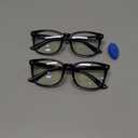 livho High Tech Blue Light Glasses - Advanced up to 99% Blue Light Blocking Computer Glasses - Screen Fatigue & UV Protection (*B11 Light Black+ Light Black)