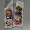 2 x Small Ice Pack, Boo Boo Ice Pack for Kids, Multiple Color Ice Packs, Reusable Instant Cooling Relieves Pain (Chocolate)