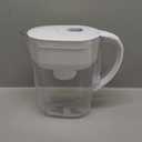 Brita Metro Water Filter Pitcher with SmartLight Change Indicator, BPA-Free, Replaces 1,800 Plastic Water Bottles a Year, Lasts Two Months, Includes 1 Filter, Small - 6-Cup Capacity, White