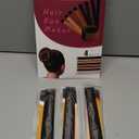 4 Pcs Magic Hair Donut Bun Maker for Ballet Style - Women, Kids (4 Brown)