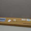 Heavy Duty Stretch Film Dispenser Pole Holder - 48 Inch Extra Long Handle for Pallet Wrapping - Fits 12" to 24" Rolls with 2" to 3" Core - Industrial Grade Stretch Wrap Dispenser