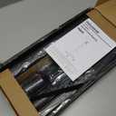 Perlegear Rolling TV Stand, Mobile TV Stand on Wheels for 13-50 inch TVs with Height Adjustment & 30 Tilt, Portable TV Cart with Wheels Holds 44lbs, Max VESA 200x200mm for Living Room, Bedroom