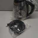 Chefman Electric Kettle with Temperature Control, 5 Presets LED Indicator Lights, Removable Tea Infuser, Glass Tea Kettle & Hot Water Boiler, 360 Swivel Base, BPA Free, Stainless Steel, 1.8 Liters