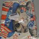 Pack Of 2 ZAEW Welcome Patriotic Cat America Fireworks 4th of July Memorial Day Independence Day Garden Flag Yard Flag 12x18 Inch Double Sided Small Mini Yard Outdoor Outside Holiday Decoration