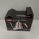 Bodum 27oz Melior Gooseneck Electric Water Kettle, Pour Over Coffee & Tea, Brushed Stainless Steel