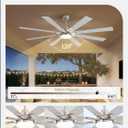 Fanbulous 72 Inch Ceiling Fans with Lights DC Motor, Remote & APP Control