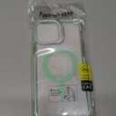 WOGROO iPhone 13 Pro Max Case, MagSafe Compatible, Magnetic Kickstand Case for Women, Clear Green
