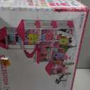 Doloowee DIY Dolls House for Girls - 4-Level 10-Room Villa with 2 Dolls, 4 Dogs & Rich Accessories, DollsHouse Toys for Kids 4-8 Years Old