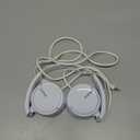 Sony ZX Series Wired On-Ear Headphones, White MDR-ZX110