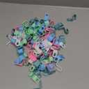 100 PCS Hanger Connector Hooks, Hangers Space Saving, Hanger Clips for Plastic Hangers(5 Color)