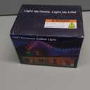 Brightever Permanent Outdoor Lights, 105FT Smart RGBIC Outdoor Christmas Light with 50 LED Eaves Lights, 90 Scene Modes, IP65 Waterproof Outdoors Decorations for House, Garden, APP/Remote Control