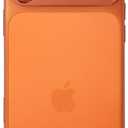 Metal Frameless Phone Case Compatible with iPhone 17 Pro, Frameless Minimalist Design, Extremely Highlighting Personality. Orange