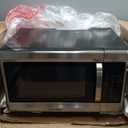 Chefman Countertop Microwave Oven, 1.3 Cu. Ft. Digital, Stainless Steel, 1000 Watts, with 6 Auto Menus, 10 Power Levels, Eco Mode, Memory, Mute Function, Child Safety Lock, Easy Clean Microwave Ovens