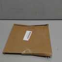 uxcell 6 Packs Leather Drawer Pulls, Double Hole Leather Drawer Knobs Furniture Dresser Handles Pulls with Screws for Dressers Drawers Closet Cupboard, Beige/Gold(Hole Spacing:128mm)