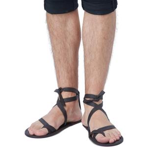 California Costumes Men's Egyptian Sandal (Black)