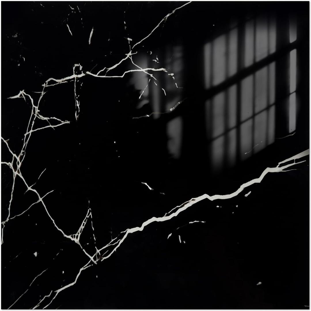 Peel and Stick Backsplash Tiles 20 Sheets 12''x12'' PVC Self Adhesive Wall Tiles Back Splash Tiles Wall Panels Stick on Backsplash for Kitchen Bathroom Laundry Room, Black