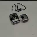 Electric Foil Shavers for Men: Mini Electric Razor, Foil Shaver for Face, IPX7 Waterproof Wet Dry Cordless Razor with 3 Floating Blades, LED Display for Travel & Home, USB Type C (Grey)