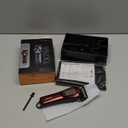 TCMKY Hair Clippers for Men Professional Clippers for Men Cordless&Corded Barber Clippers for Hair Cutting & Grooming. Rechargeable Hair Trimmer Kit for Household (Red)