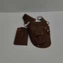 Garden Tool BeltSmall Leather BeltGardener GiftsWomens BagFlorist Holster, Multi-Functional Personalized New Toolkit, Natural Brown