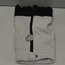 KOOLTAIL Dog Fleece Vest Sweater, Zip Up Step-in Pullover Warm Puppy Jacket with Dual Leash D-Ring for Small Medium Dogs, Cozy Soft Pet Winter Cold Weather Coats Fall Clothes Hoodie Boy Girl, Black L