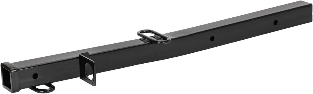 45048 Trailer Hitch Receiver Adapter Reducer, 2-1/2 to 2-Inch Extender, 34-Inch Extension, 4500 lbs Weight Capacity, Trailer Hitch Extender Replacement Part No.45048 - Black