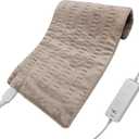Heating Pad Fast-Heating Technology for Back/Waist/Abdomen/Shoulder/Neck Pain and Cramps Relief - Moist and Dry Heat Therapy with Auto-Off Hot Heated Pad by GOQOTOMO-HF-P