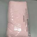 MOONQUEEN Ultra Soft Towel Set - Quick Drying - 2 Bath Towels 2 Hand Towels 2 Washcloths - Microfiber Coral Velvet Highly Absorbent Towel for Fitness, Bathroom, Sports, Yoga, Travel (Pink, 6 Pcs)