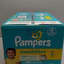 Pampers Baby Diapers - Swaddlers - Size 2, 186 Count, Ultra Absorbent Disposable Infant Diaper