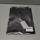 Lion Nardo Oxford Shirts for Mens Long Sleeve Dress Shirts Business Casual Button Down Shirts Untucked Shirts for Men (Black, S)